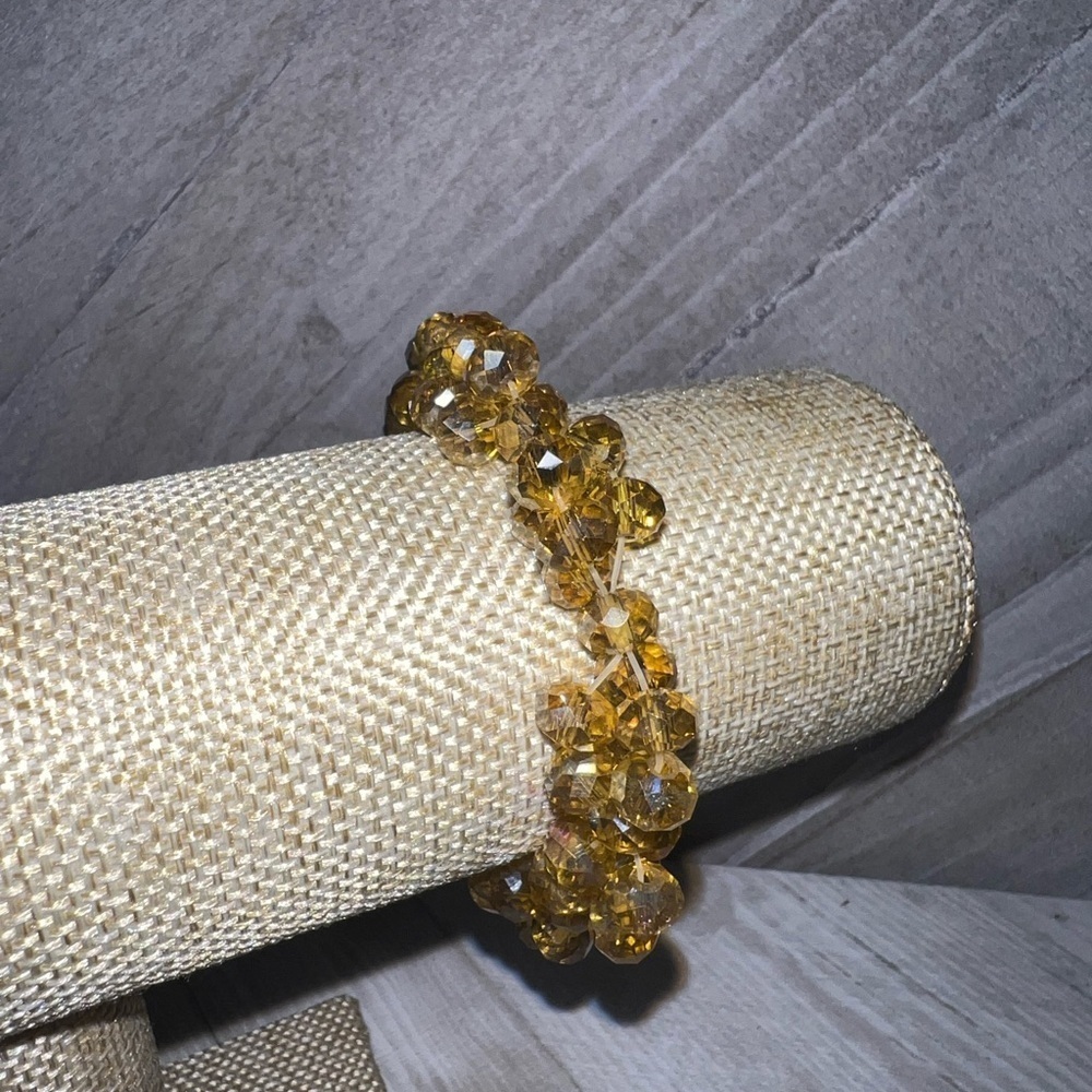 4 gold bracelets - Picture 4 of 5